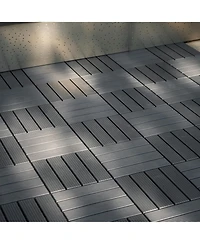 Streamdale Patio Deck Tiles 44 Pack for All-Weather Use