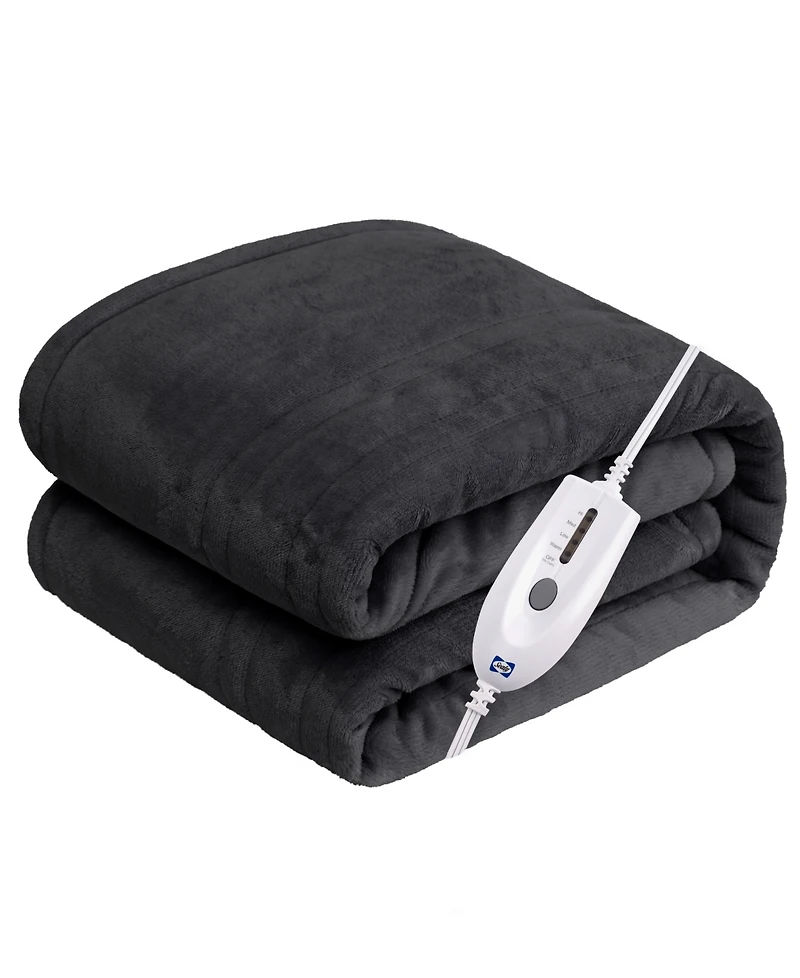 Sealy Heated Flannel Throw, 50" x 60"