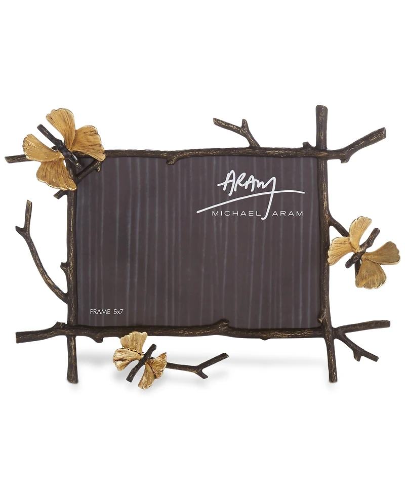 Michael Aram Butterfly Ginkgo 5x7" Frame