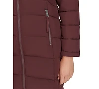 Calvin Klein Women's Hooded Puffer Coat