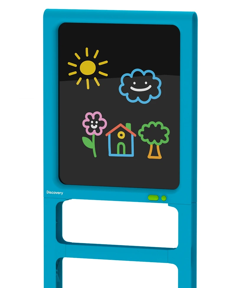 Discovery Kids Glow Easel Dual-Sided Art Station