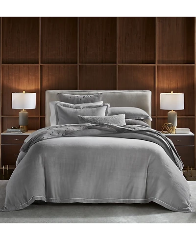 Hotel Collection Linen/Modal Blend 3-Pc. Duvet Cover Set, Full/Queen, Exclusively at Macy's