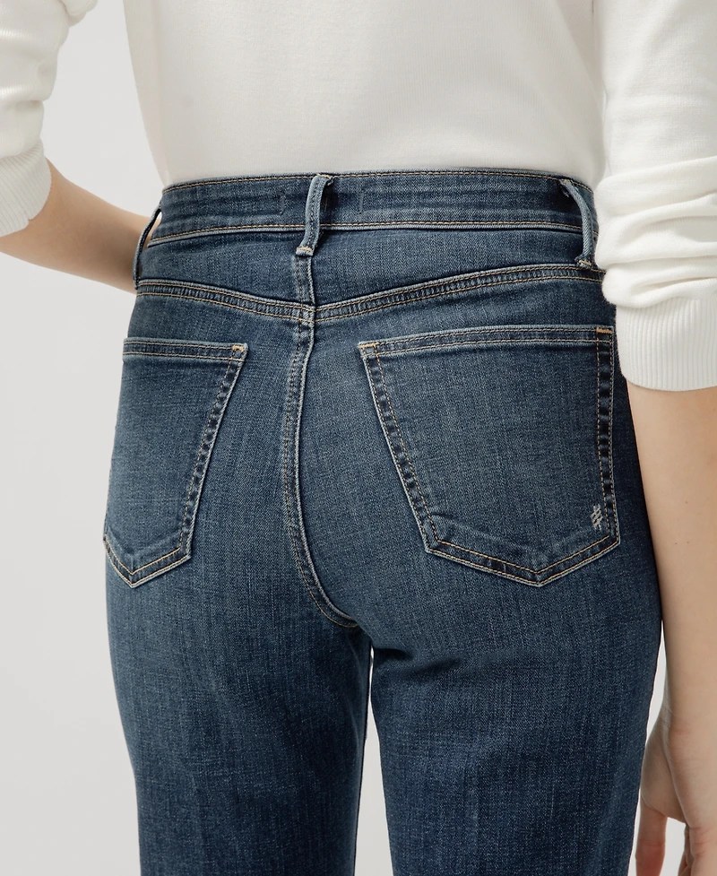 Silver Jeans Co. Women's Isbister High Rise Flare Luxe Stretch