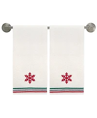 Izod Nordic Cotton 2-Pack Hand Towel Set, 16" x 28"