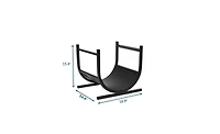 Slickblue U-Shaped Firewood Holder for Efficient Storage and Organization