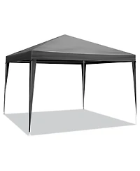 Slickblue Waterproof Gazebo Outdoor Canopy - Patio Tent for Wedding, Bbq, and Party Events