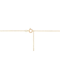 Diamond Heart Sunray Halo 18" Pendant Necklace (1/6 ct. t.w.) in 14k Gold-Plated Sterling Silver