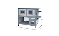 Cat House for Indoor and Outdoor Use – Cozy Shelter with Durable Design, Comfortable Space for Cats to Relax