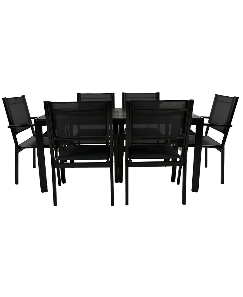 Slickblue High-Quality Steel Outdoor Table and Chair Set for Patio and Balcony, Durable and Stylish