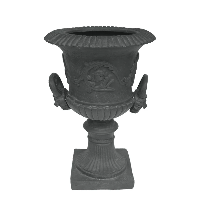 Streamdale Concrete Chalice Urn Planter Height, Interest, And Botanical Beauty