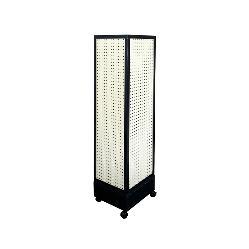 Streamdale 4-Sided Pegboard Display Stand for Crafts and Jewelry
