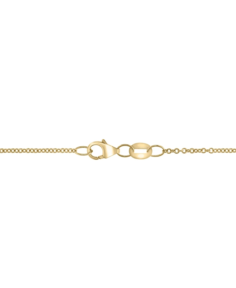 Effy Multi-Gemstone 18" Cross Pendant Necklace (3 ct. t.w.) in 14k Gold