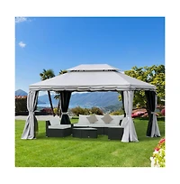 Slickblue Patio Gazebo for Outdoor Shade and Relaxation