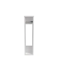 Fm Furniture Supai Toilet Paper Holder in Melamine, White