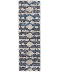 Feizy Mynka 39IFF 2'6"x8' Runner Area Rug