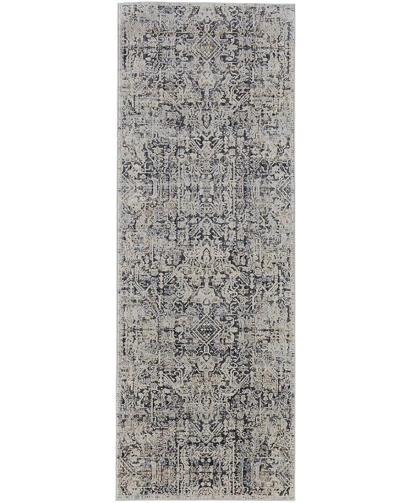 Feizy Kaia 39HUF 2'6"x10' Runner Area Rug