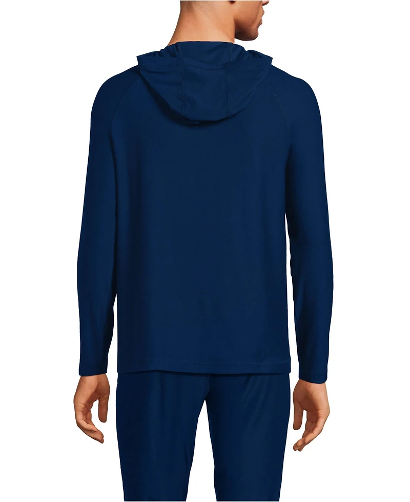 Lands' End Men's Long Sleeve Weekend Weight Hoodie
