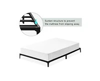 gaomon Bed Frame Heavy Duty Metal Mattress Foundation Platform Sturdy Steel Slat No Box Spring Needed, Easy Assembly, Noise Free