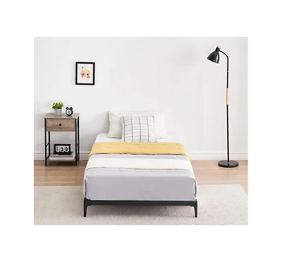 gaomon Bed Frame Heavy Duty Metal Mattress Foundation Platform Sturdy Steel Slat No Box Spring Needed, Easy Assembly, Noise Free