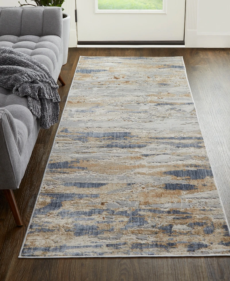 Feizy Laina 39G5F 3'x10' Runner Area Rug