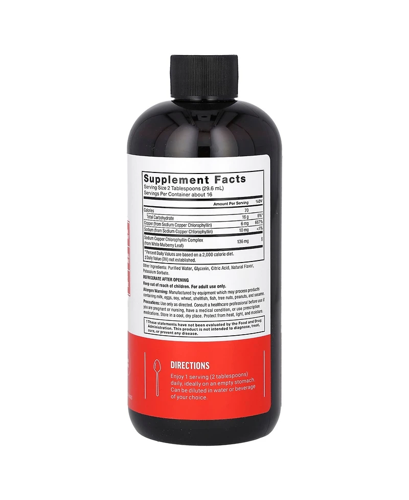 Force Factor Chlorophyll Liquid Natural Mint