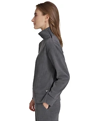 Andrew Marc Sport Women's Chenille Ribbed Turtleneck Sweater