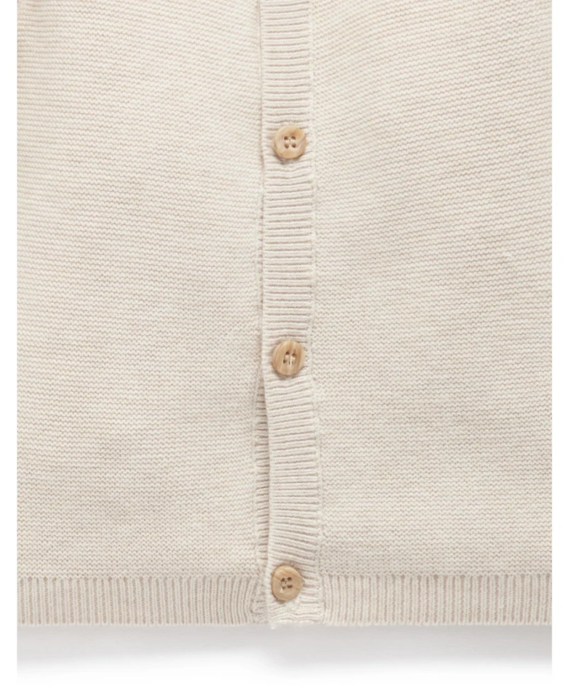Purebaby Baby Boy and Girl Textured Cardigan