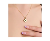 Clover Pendant Charm Necklace