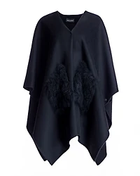 Julia & Stella by Maximilian Women's Wool Blend Cape
