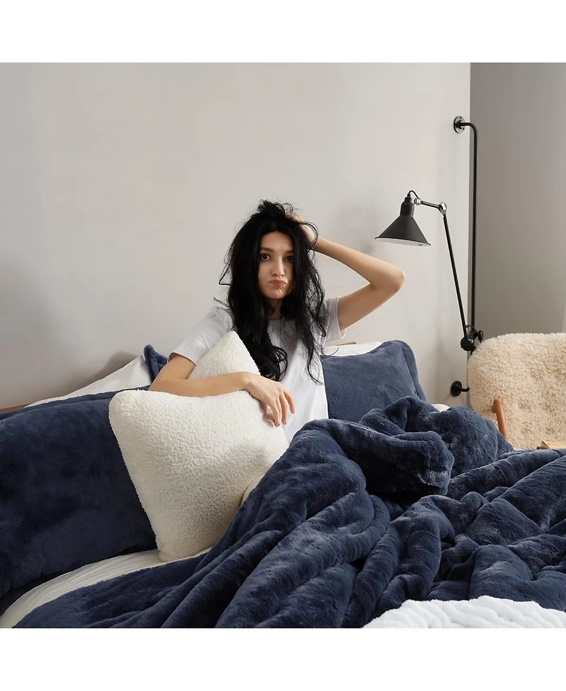 Chunky Bunny - Coma Inducer Oversized Comforter Set - Blue Steel