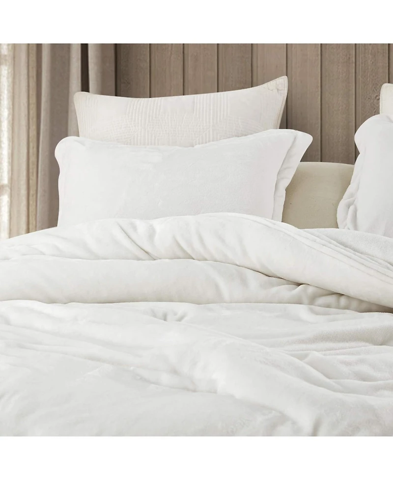 Coma Inducer Oversized Twin Comforter Set - Wait Oh What - Farmhouse White