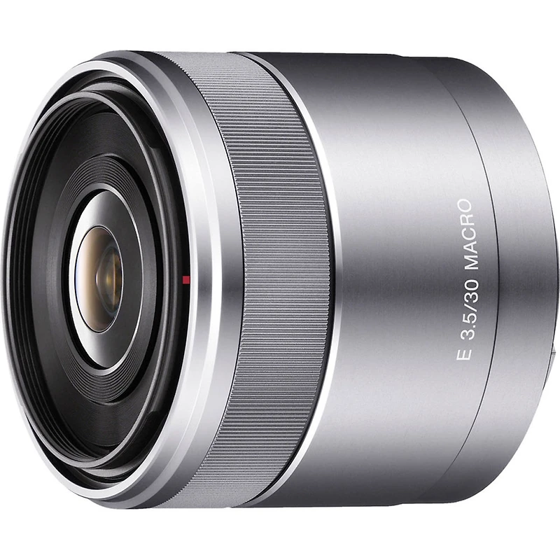 Sony E 30mm f/3.5 Lens for Sony E, Silver