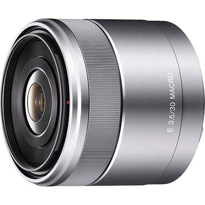 Sony E 30mm f/3.5 Lens for Sony E, Silver
