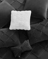 Juicy Couture Kiss Pleat Plush 5-Pc. Comforter Set, Full/Queen