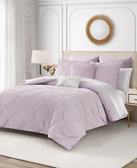 Juicy Couture Kiss Pleat Plush 5-Pc. Comforter Set, Full/Queen