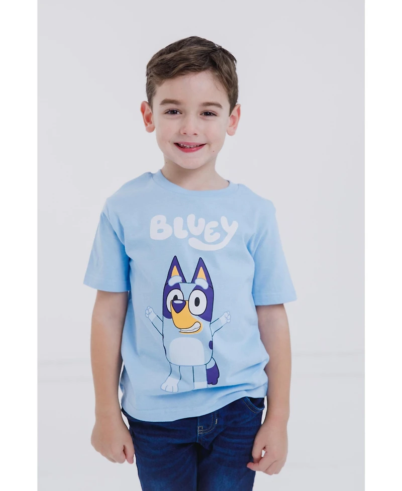 Bluey Toddler Boys Matching Family T-Shirt to (2T - 18-20)