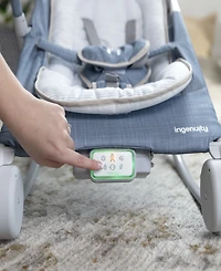 Ingenuity Baby Happy Belly Rock-to-Happy Belly Rock-to-Bounce Massage Seat