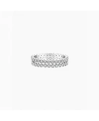 Bearfruit Jewelry Celeste Tennis Ring Set, Size 7
