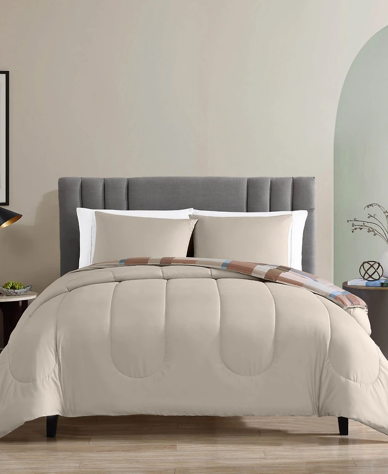 Hallmart Collectibles Harper Plaid 3-Pc. Comforter Sets, Exclusively at Macy's