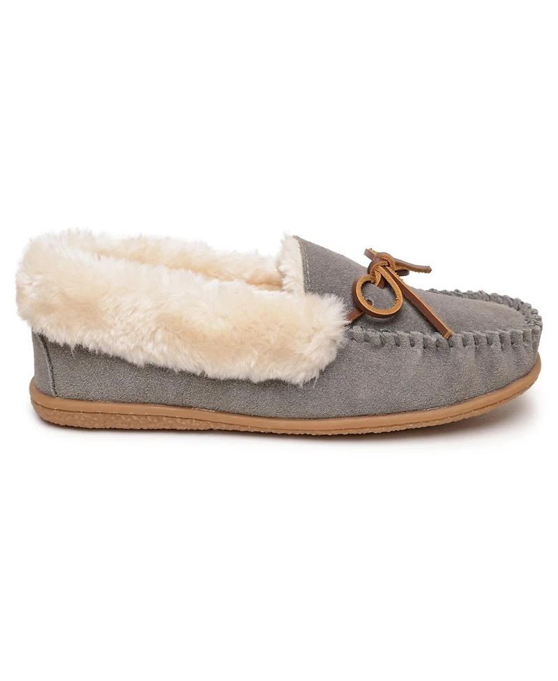 Minnetonka Women's Camp Collar Moc Slipper