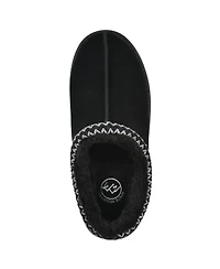 White Mountain Women's Iceberg Leather Clog Slippers
