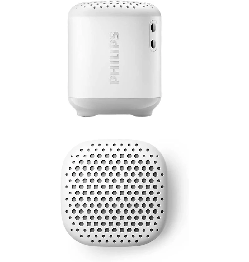 Philips Portable Bluetooth Speaker, IPX7 Water-Resistant, Compact Design, Built-in Microphone