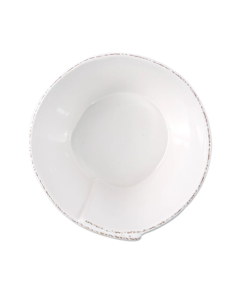 Vietri Lastra Holiday Medium Stacking Serving Bowl