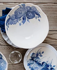 Vietri Camellia Deep Serving Bowl
