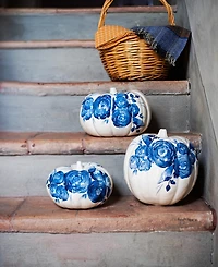 Vietri Camellia Small Figural Pumpkin