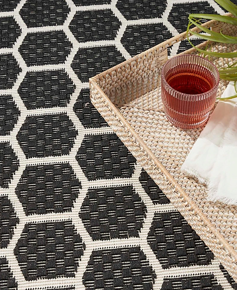 Nourison Home Twist Reversible TWS01 2'2"x8' Runner Area Rug