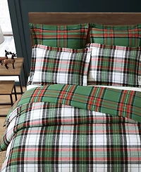 Levtex Spencer Plaid Flannel 3-Pc. Duvet Cover Set