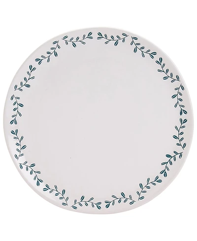Tabletops Gallery Winter Forest Dinner Plates, Set of 4