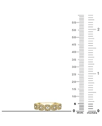 Diamond Halo Cluster Ring (1/4 ct. t.w.) 10k Yellow, White or Rose Gold