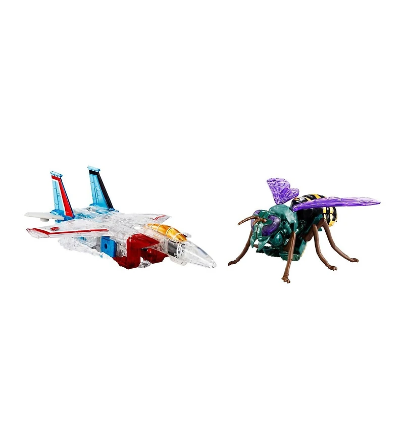 Transformers Bwvs-08 Ghost of Starscream vs Waspinator Set of 2 Premium Finish | Transformers: Beast Wars